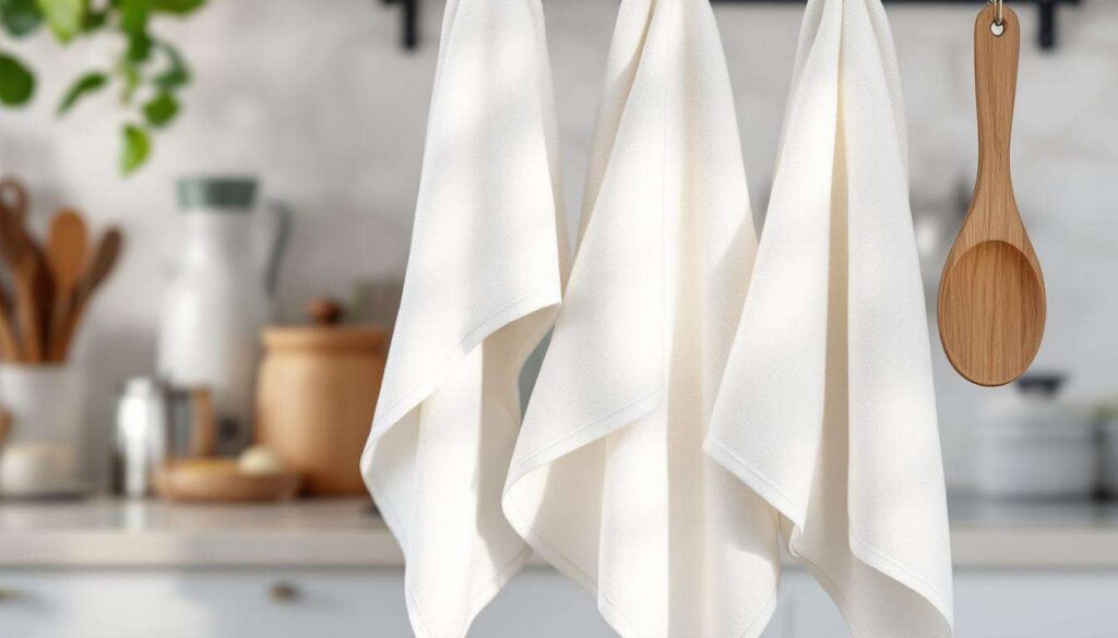 Goodbye baking soda: the trick to make your kitchen towels and tea towels white again