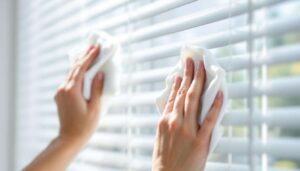 Clean Blinds with a Dryer Sheet: How it Removes Dust in 30 Seconds