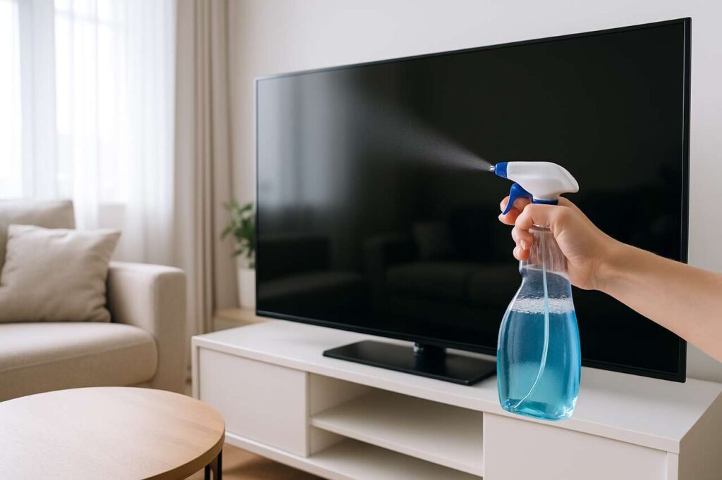 Can You Use Glass Cleaner On A TV Screen? Here’s What Cleaning Pros Say