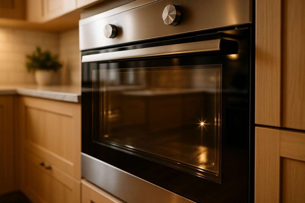 How To Clean A Glass Oven Door The Right Way, According To Experts