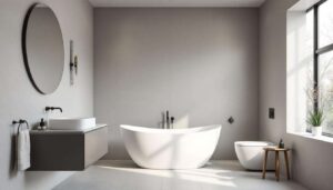 Microcement walls explained: the seamless bathroom finish taking over UK renovations in 2026