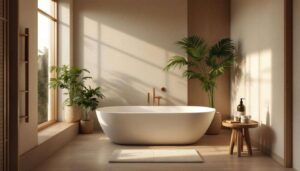 Japandi bathrooms combine calm and function — why UK designers say this style won't date