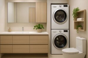 Houzz says ‘bathroom with laundry space’ searches are up 190% — here’s how to make it work